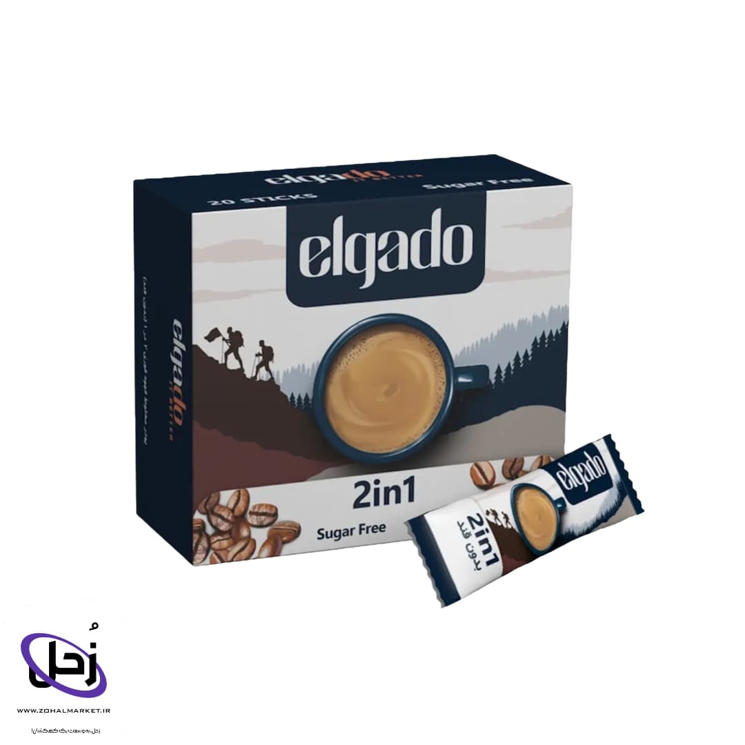 پودر نسکافه 2*1 الگادو بدون قند