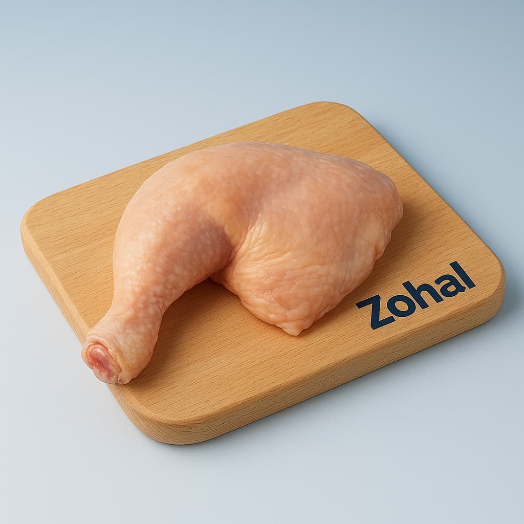 ران مرغ با پوست(کیلویی)